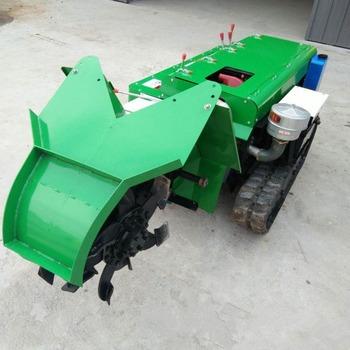 農(nóng)家肥的履帶開溝機(jī)自走式開溝機(jī) 大規(guī)模果園種植施肥機(jī) 慧聰機(jī)械批發(fā)